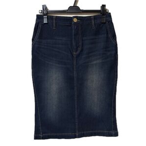 【美品】最終価格!RUN DENIM デニムストレッチタイトスカート