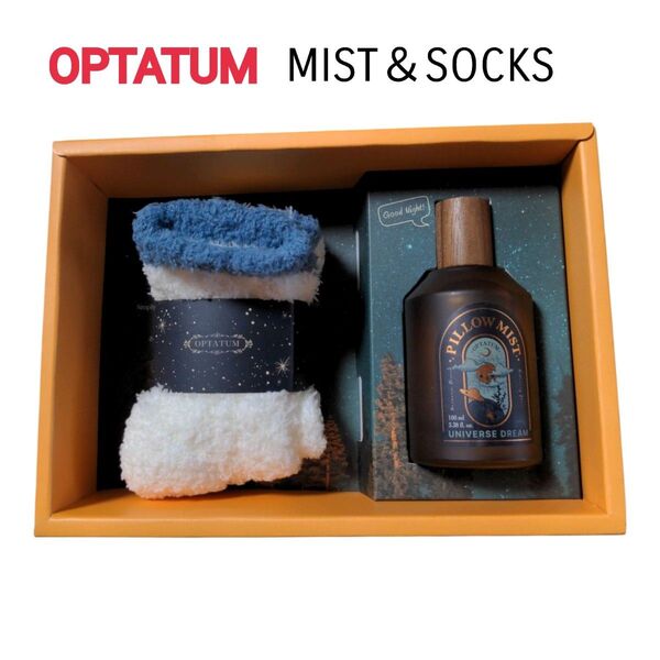 OPTATUM ピローミストユニバースドリー厶100ml&睡眠ソックス 2点セット 新品未使用!