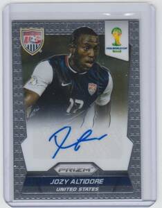 Panini prizm would cup 2014　直筆サインカード　JOZY ALTIDORE ジョジー アルティドール　autograph card アメリカ UNITED STATES