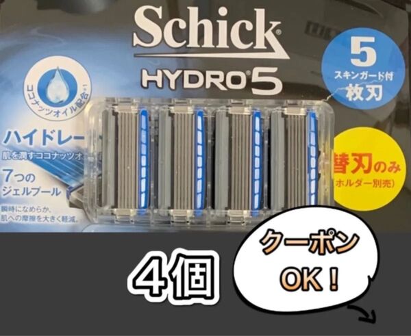 シックハイドロ5カスタム《替刃4個》