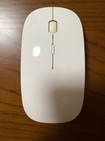 2.4GHz+Bluetooth ワイヤレスマウス ホワイト 充電式