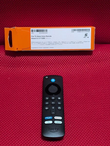 Fire TV Alexa対応音声認識リモコン (2024年発売)