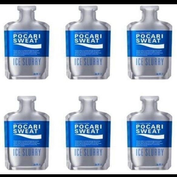 ポカリスエット アイススラリー 6袋セット 大塚製薬 熱中症対策 電解質補給