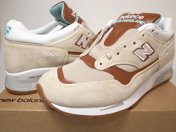 日本未発売 NEW BALANCE UK製 M1500STT 26cm US8 新品 ベージュx