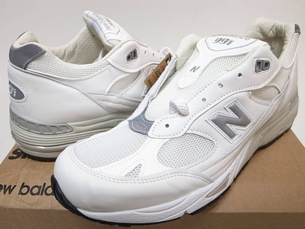 ヨーロッパ限定 日本未発売 NEW BALANCE UK製 M991WHI 28 5cm US10 5