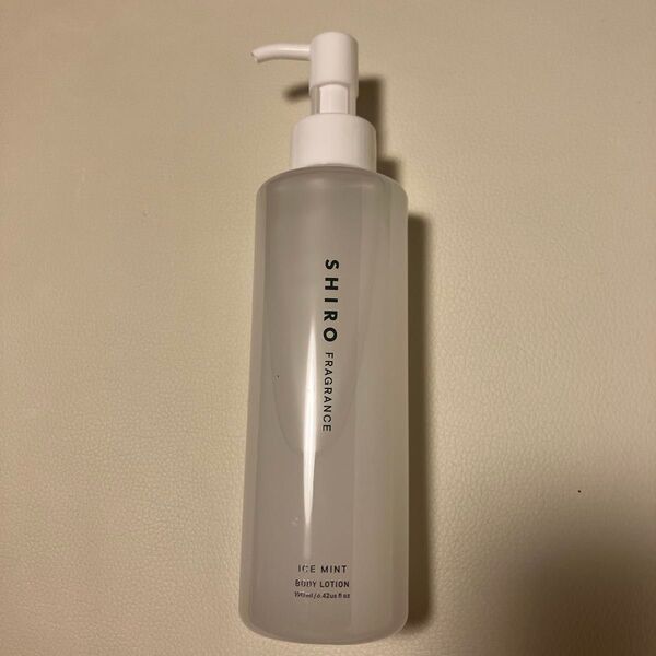 16.SHIRO アイスミント ボディローション 190mL※ギフトペーパーバッグ付き