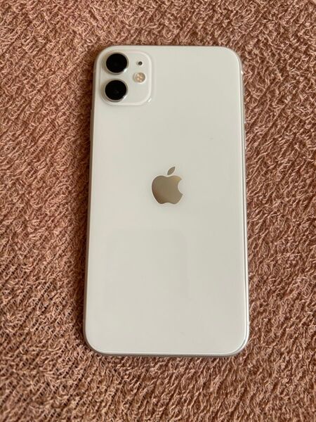 【画面に線あり】iPhone 11 ホワイト 128GB 本体