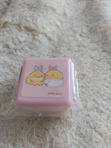 送料込み すみっこぐらし スタンプ エビフライのしっぽ&アジフライのしっぽ ハンコ
