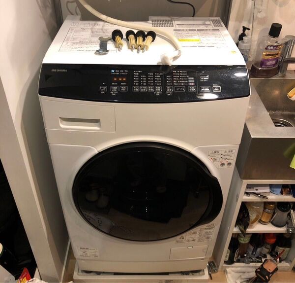 美品 アイリスオーヤマ ドラム式洗濯乾燥機 分解清掃済み 最上位グレードHDK832A OHYAMA
