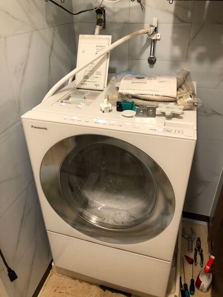 未使用に近い パナソニック NA-VG2700L ドラム式洗濯乾燥機 洗濯10k 乾燥5k 2023年購入