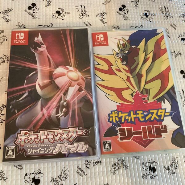 【Switch】 2点セット ポケットモンスター シールド、ポケットモンスター シャイニングパール