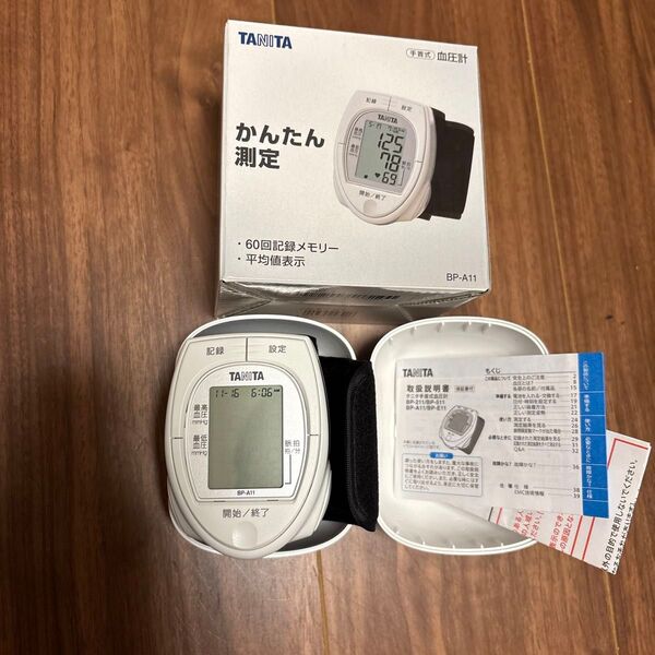 美品 TANITA 血圧計 BP-A11