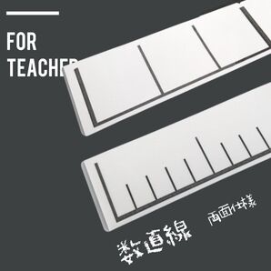 小学校教師用教材教具 算数 数直線2種 整数 小数 分数 百分率 授業準備