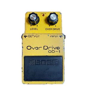 BOSS OD-1 Over Drive オーバードライブ エフェクター ヴィンテージ 銀ネジ 1979年製