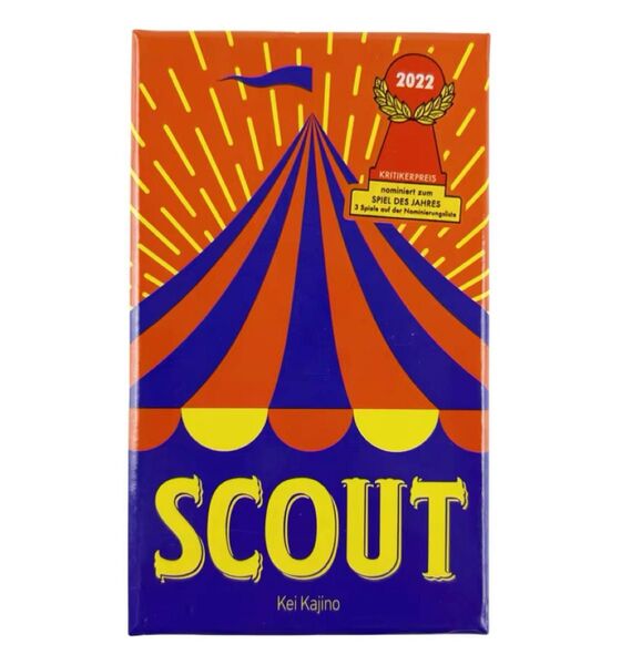 スカウト SCOUT ボードゲーム 英語版 新品未使用 ドイツ年間ゲーム大賞 カードゲーム