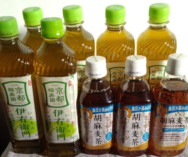 ペットボトルお茶いろいろ全部で21本