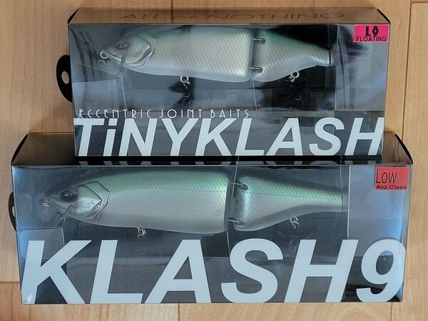 DRT TiNY KLASH Low と KLASH9 Low ♯FL-FLASH MATT セット