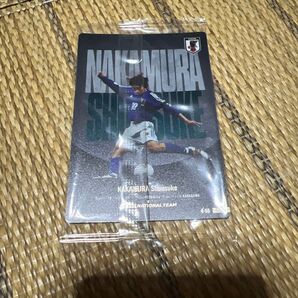 中村俊輔 サイン入りカード