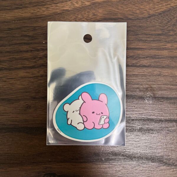 【新品未使用】らぶいーず ダイカットステッカー むぎゅ ぼくたちらぶいーずだよ ポップアップ すもっぴ ぴょんちー【即日発送】