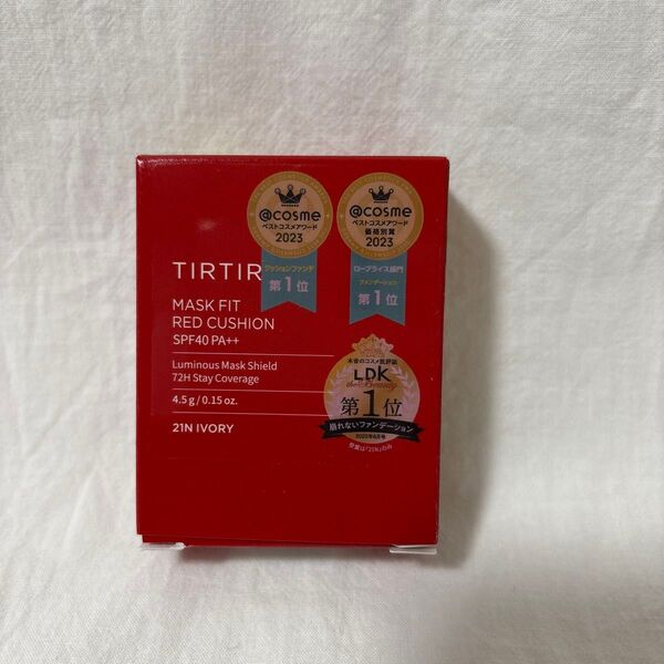 TIRTIR マスクフィット レッドクッション 21N IVORY SPF40 PA++