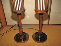 LED　Japanese style　 floor lamp　盆提灯_画像4