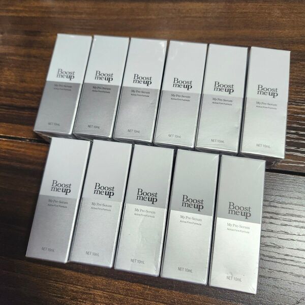 Boost me up My Pre-Serum ブーストミーアップ マイプリセラム アクティブファーム 美容液10ml×11本