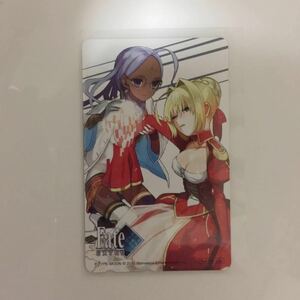 送料無料◆ラニ &セイバー◆PSP Fate extra type moon 予約特典 テレホンカード 未使用◆非売品 テレカ