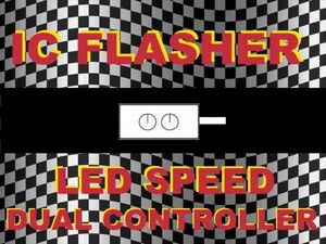 *LED dual controller * turn signal relay *2 pin * Chevrolet Camaro (4th) Chevrolet Corvette (C3 C4)* sequential turn signal correspondence *