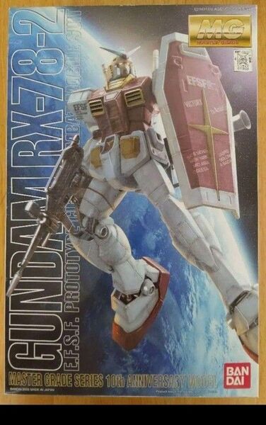 MG RX-78-2 ガンダム 1年戦争戦勝記念仕様 「機動戦士ガンダム」 マスターグレード発売10周年記念アジア限定品