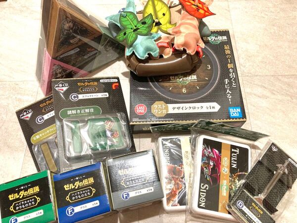 ゼルダの伝説シリーズ 一番くじ 他公式グッズ 14点