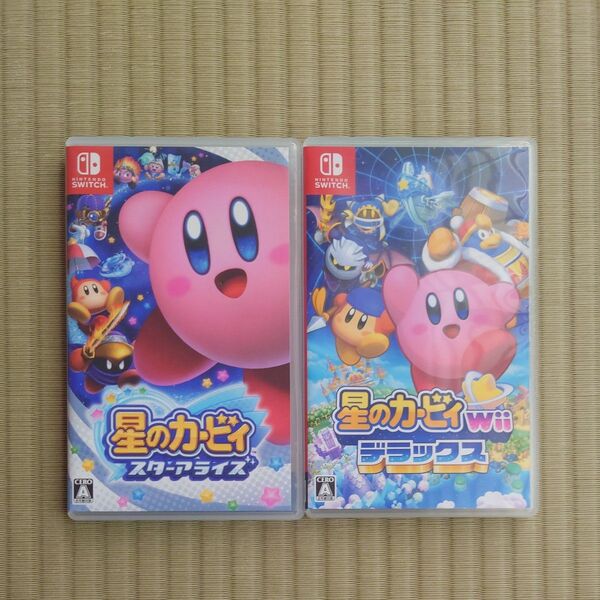 中古 【Switch】 星のカービィ スターアライズ 星のカービィ Wii デラックス 2本セット