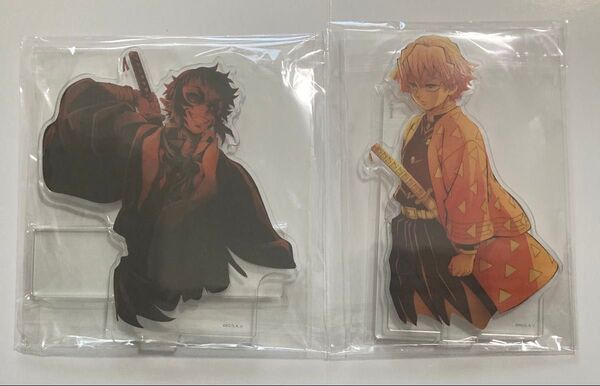 劇場版 鬼滅の刃 無限城編 アクリルスタンド 我妻善逸 獪岳 ランダム キービジュアル アクスタ
