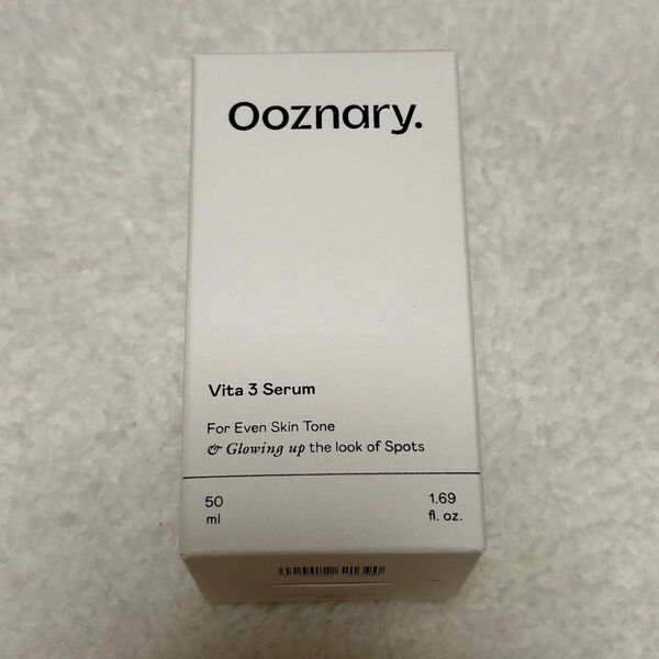 新品未開封 Ooznary. オーズナリー Vita 3 Serum ビタ 3 セラム 美容液 50ml