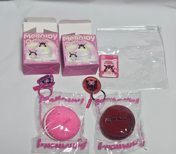 mellojoy マカロン レインボーキャンディー ミッドナイトローズ クリーミークリーム