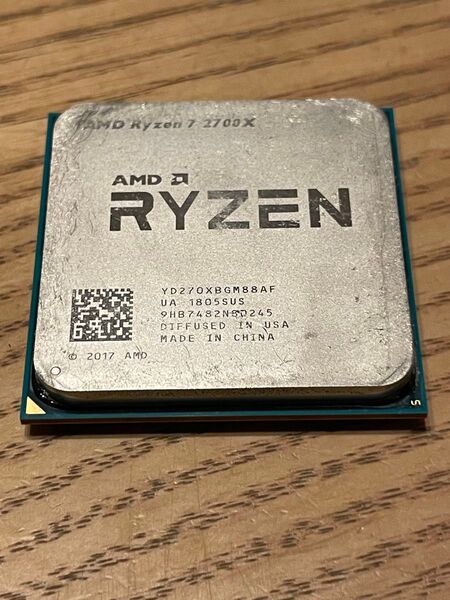動作確認済 AMD Ryzen 7 2700X CPU プロセッサー