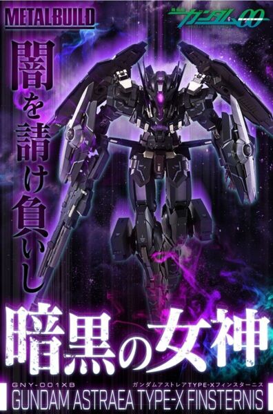 新品 未開封 METAL BUILD ガンダム アストレア TYPE-X フィンスターニス 機動戦士ガンダム00