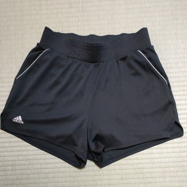 アディダス テニス ショートパンツ 黒 L