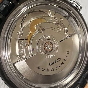 【希少】SWATCH スウォッチ ROPPONGI オートマチック黒。稼働品。