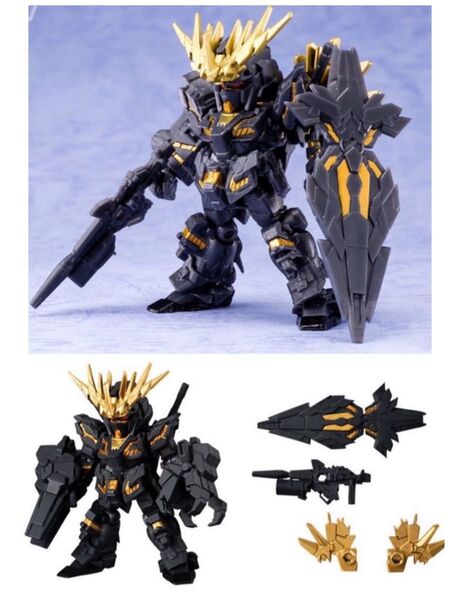 【新品】MOBILE SUIT ENSEMBLE02 モビルスーツアンサンブル02①ユニコーン バンシィ デストロイモード+武器