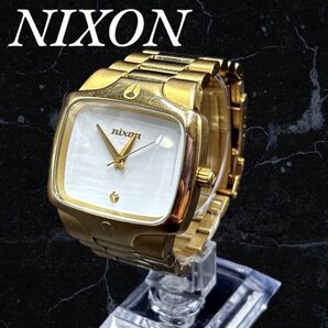 ☆生産終了☆ NIXON ニクソン 腕時計 THE BIG PLAYER ゴールド 廃盤品 ザビッグプレイヤー