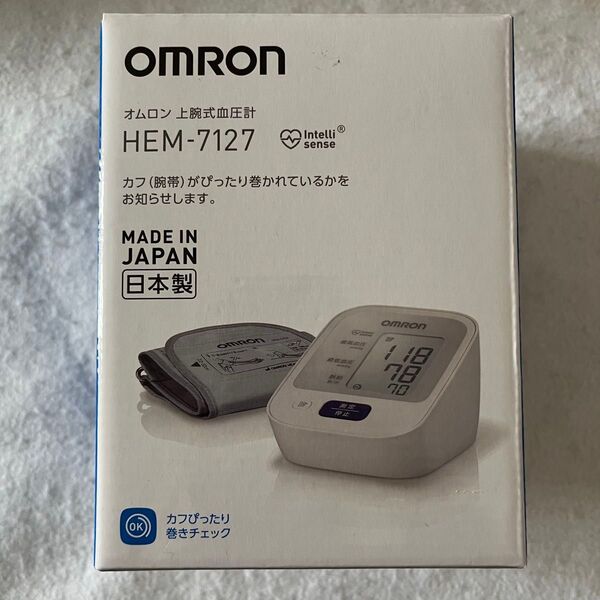 オムロン OMRON 上腕式血圧計 血圧計 HEM-7127 日本製
