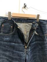 LEVI'S リーバイス LEVI STRAUSS&CO ＊lot 504Z ＊デニムパンツ ジーンズ ＊W32 ＊インディゴブルー ＊難有特価 ＊MADE IN JAPAN 日本製_画像3