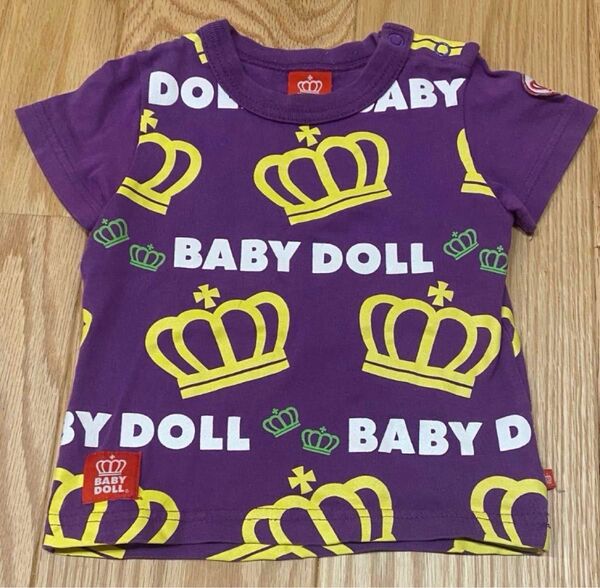 80cm baby doll ベビードール ベビド Tシャツ 半袖 半袖Tシャツ 子供服