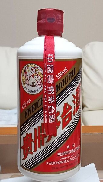 貴州茅台酒 2018年 箱無し&キャップシール切目有
