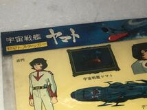 新品　未使用　1970年代 当時物　宇宙戦艦ヤマト　ステッカー　アカデミー　ヤマトよ永遠に　アニメ　古い　昔の　昭和　レトロ 雑貨_画像2