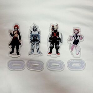 ヒロアカ 100均 アクスタ 爆豪勝己 飯田天哉 切島鋭児郎 麗日お茶子