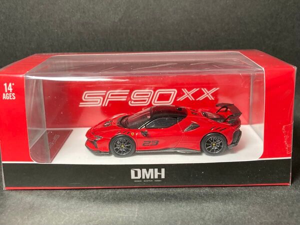 【新品未開封】DMH フェラーリ SF90XX 1/64 ミニカー
