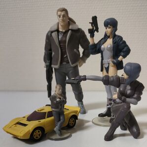 攻殻機動隊 STAND ALONE COMPLEX BANDAI HGシリーズ 草薙素子 /バトー /ランチャーストラトス