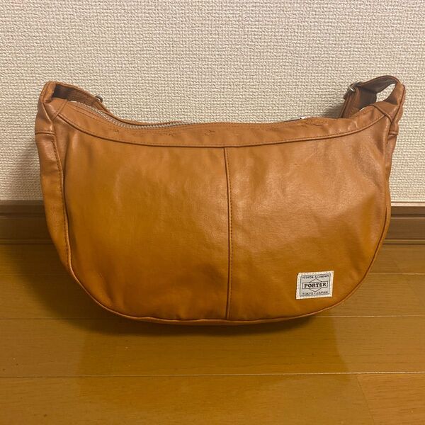 PORTER 吉田カバン ショルダーバッグ ブラウン フリースタイル