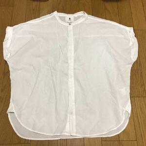  free shipping #niko and... Nico and white cotton ratio wing blouse size 4